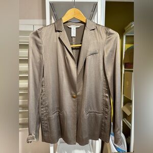 Diane Von Furstenberg Silk Blazer